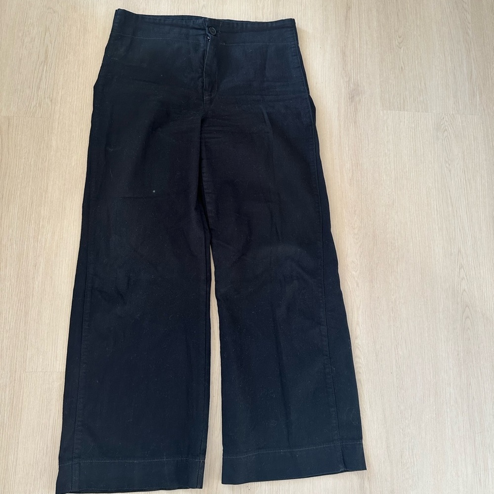 Prairie Underground Black Wide Leg Pants Small